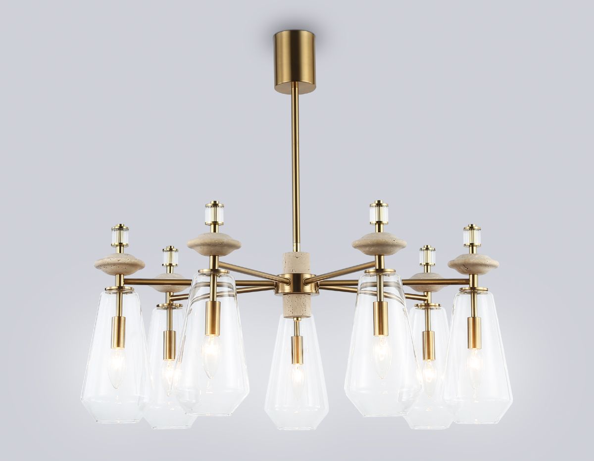 Люстра на штанге Ambrella Light High Light Ceramo Modern LH53306 в #REGION_NAME_DECLINE_PP#