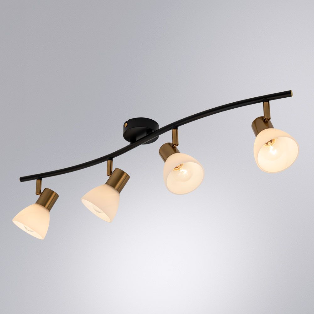 Спот Arte Lamp Falena A3117PL-4BK в Санкт-Петербурге