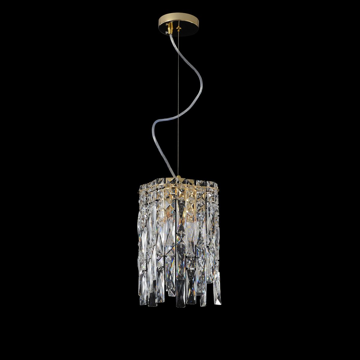 Подвесной светильник Crystal Lux ABRIL SP2 GOLD в Санкт-Петербурге