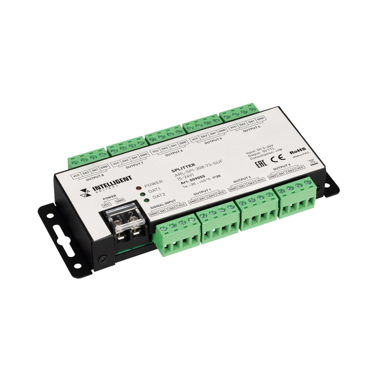 Сплиттер Arlight ARL-SPI-308-73-SUF (5-24V) (IARL, IP20 Металл) 059055 в #REGION_NAME_DECLINE_PP#