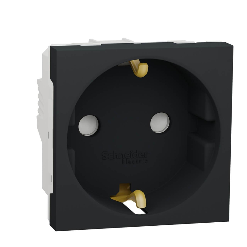Розетка Schneider Electric Unica New Modular с/з со шторками 16A 250V NU303754 в #REGION_NAME_DECLINE_PP#