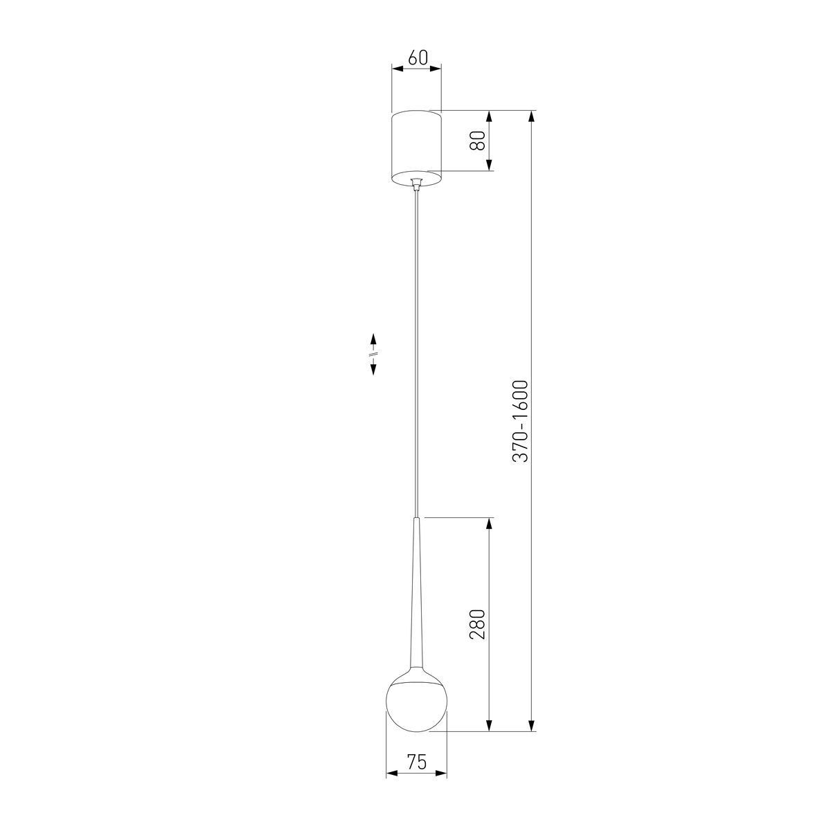 Подвесной светодиодный светильник Elektrostandard DLS028 6W 4200K черный 4690389149023 в Санкт-Петербурге