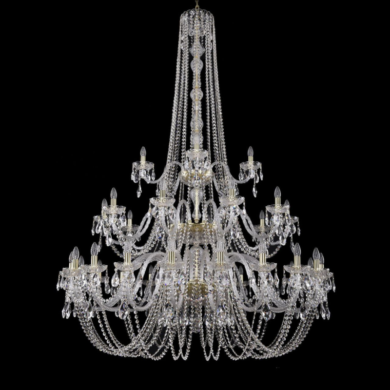 Подвесная люстра Bohemia Ivele 1402/20+10+5/530/h-206/3d/G в Санкт-Петербурге