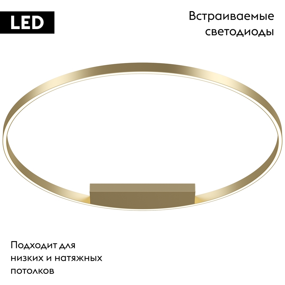 Потолочная люстра Maytoni Rim MOD058CL-L65BSK в Санкт-Петербурге