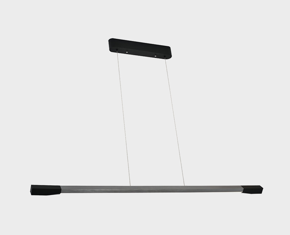 Линейный подвесной светильник Italline IT013-6020 black/silver 3000K в Санкт-Петербурге