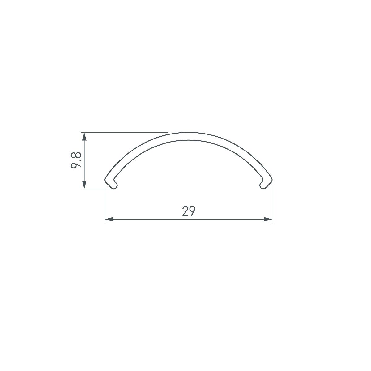 Экран Arlight ROUND-D36-360-2500 BLACK OPAL 050764 в Санкт-Петербурге