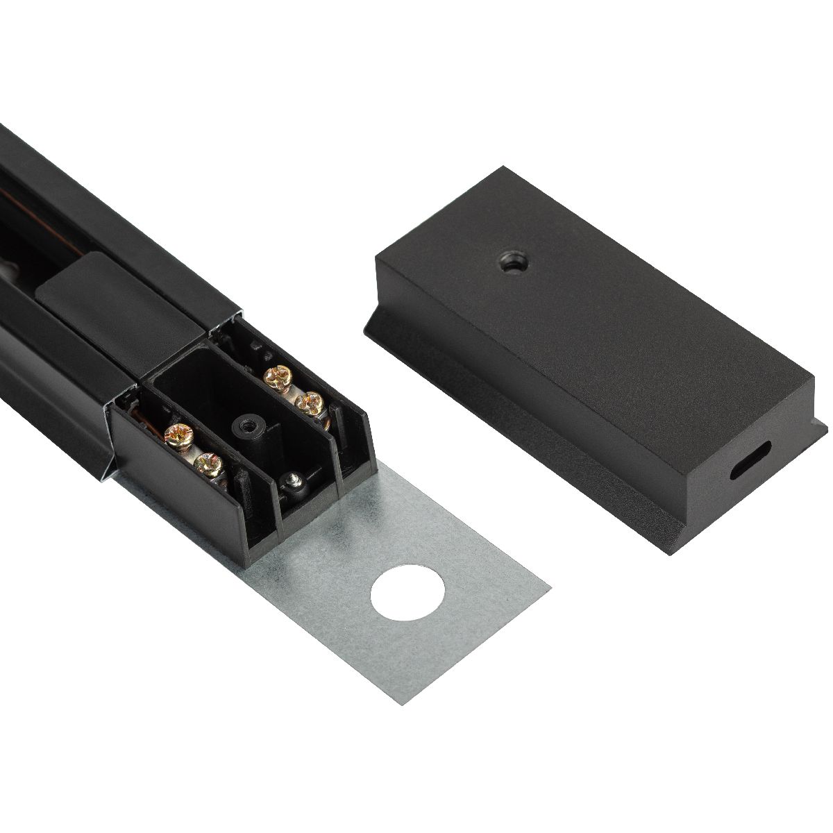 Трековый однофазный светильник (4 шт.) Эра TR70-SET4-GU10-BK Б0063956 в Санкт-Петербурге