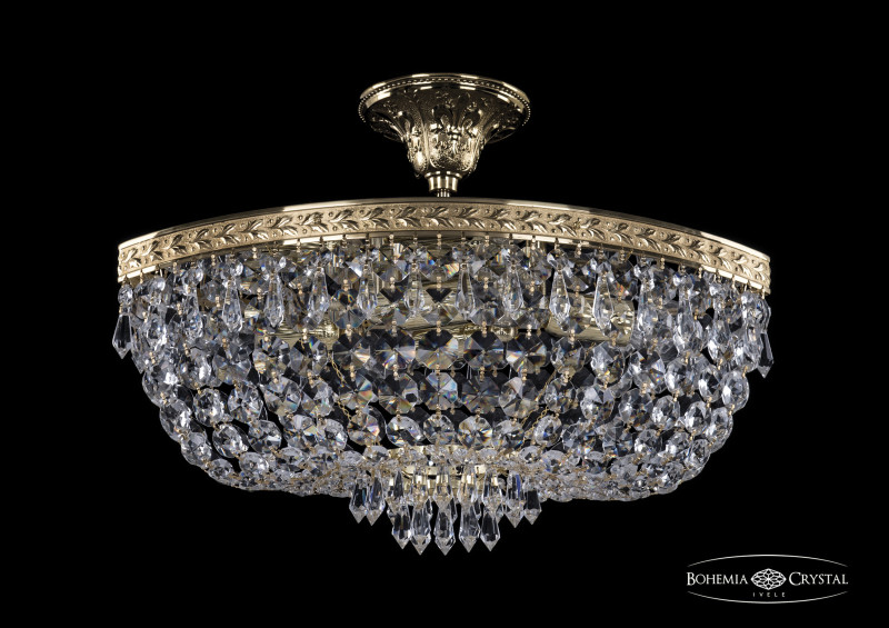 Люстра на штанге Bohemia Ivele Crystal 19273/45IV G в Санкт-Петербурге