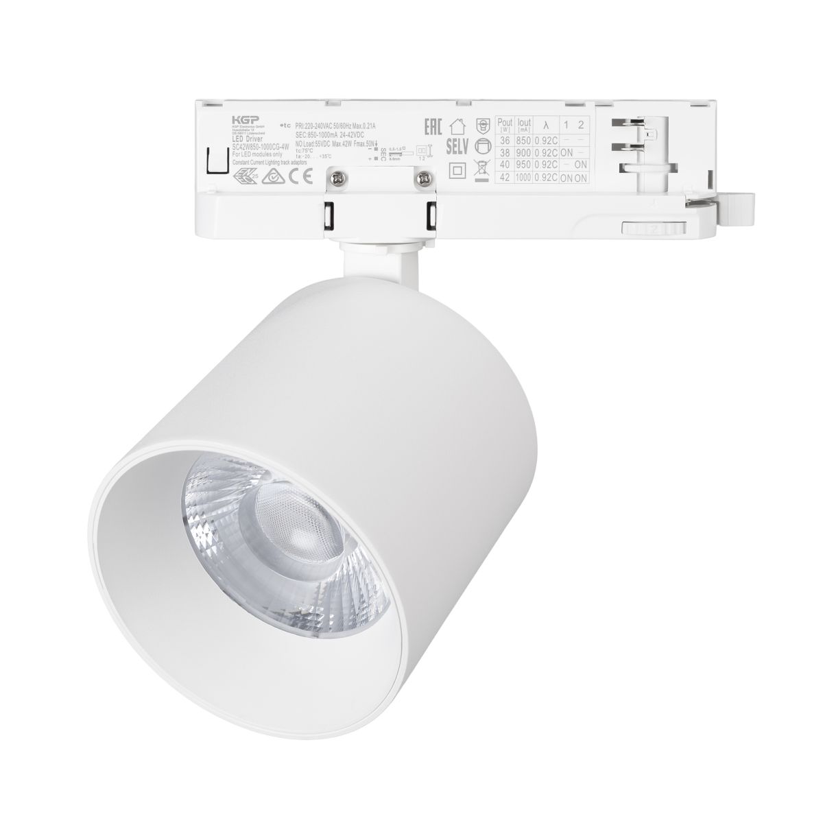 Трековый трехфазный светильник Arlight LGD-DYKE-4TR-R100-36W Day4000 (WH, 20 deg, 230V, DALI) (IP20 Металл) 058696 в Санкт-Петербурге