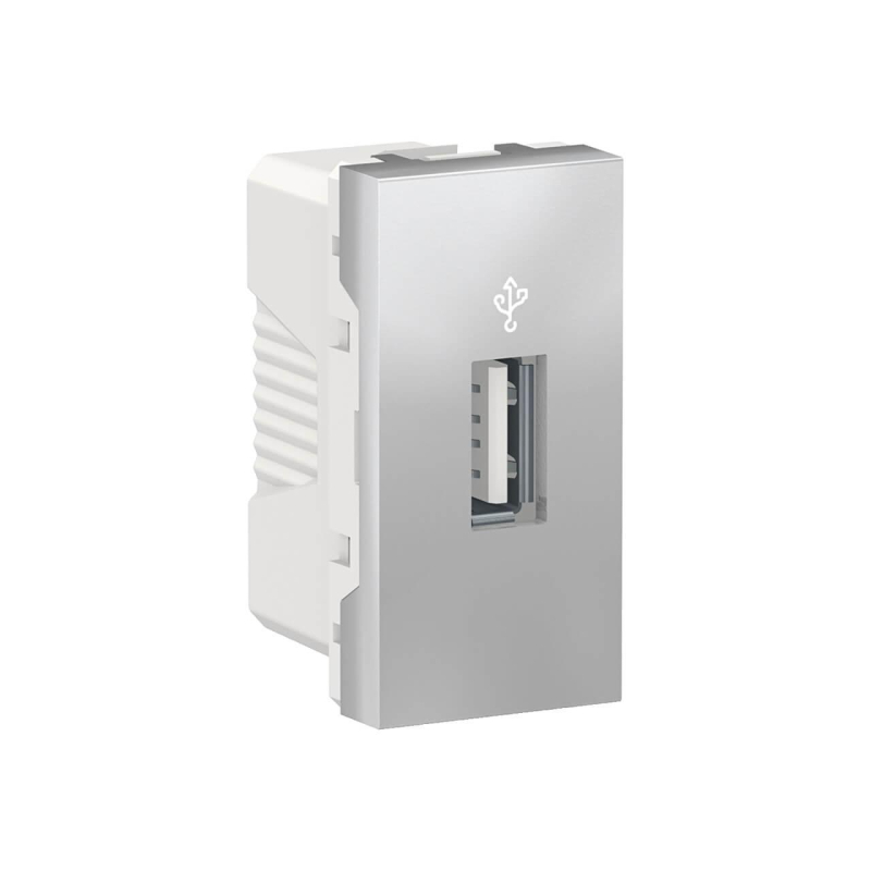 Розетка компьютерная USB Schneider Electric Unica New Modular NU342930 в Санкт-Петербурге