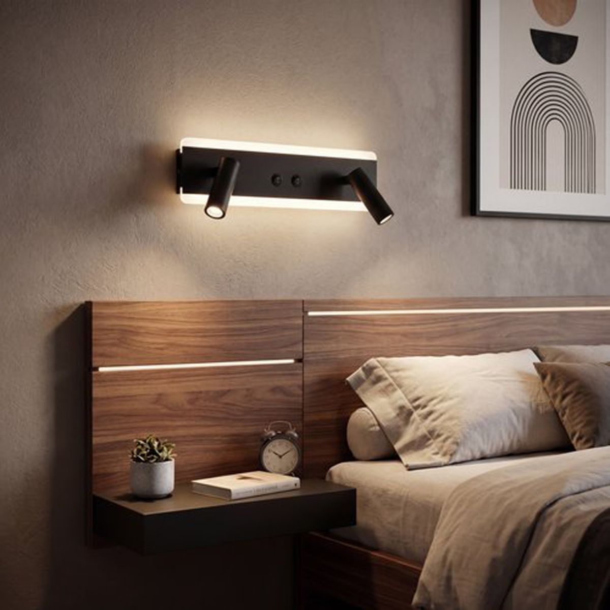 Спот Reluce 86213-9.2-001CT LED9+6W BK УЦ в Санкт-Петербурге