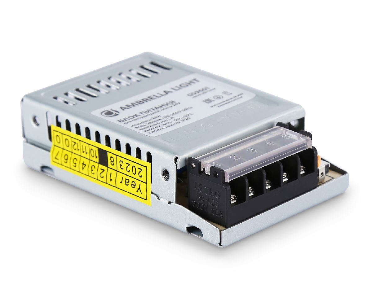 Блок питания Ambrella Light LED Driver 24V 24Вт AC90-260 1A IP20 GS9601 в Санкт-Петербурге