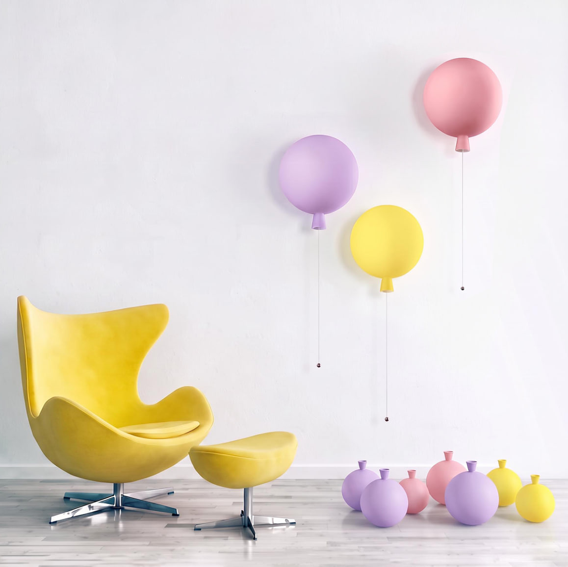Настенный светильник Loft IT Airy 10599/200W Purple в Санкт-Петербурге