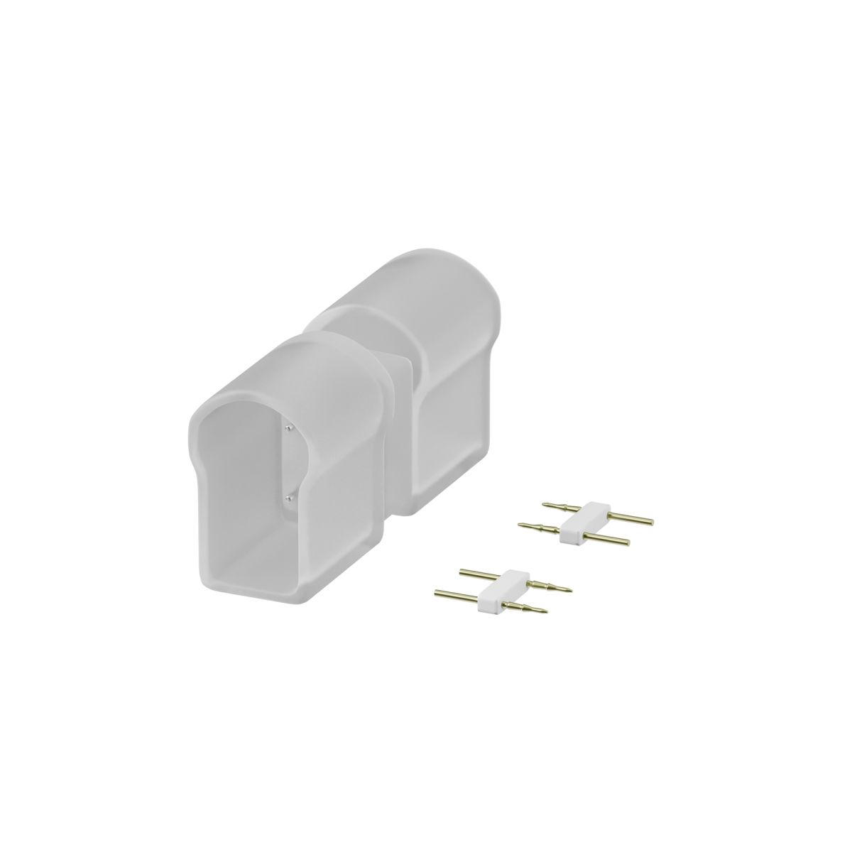 Двусторонний коннектор (выход прямой) для гибкого неона AC220V Maytoni Led Strip 201238 в Санкт-Петербурге
