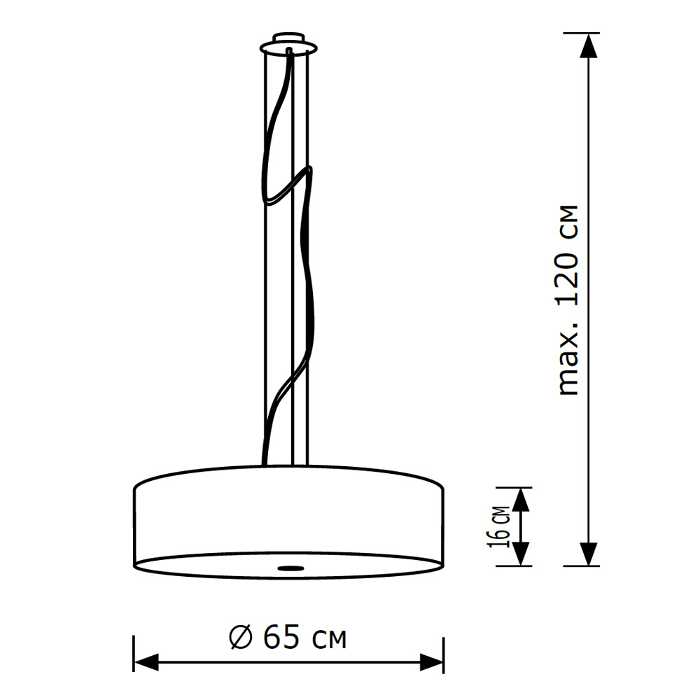 Подвесной светильник LightHall Viviana 65 LH022023 в Санкт-Петербурге