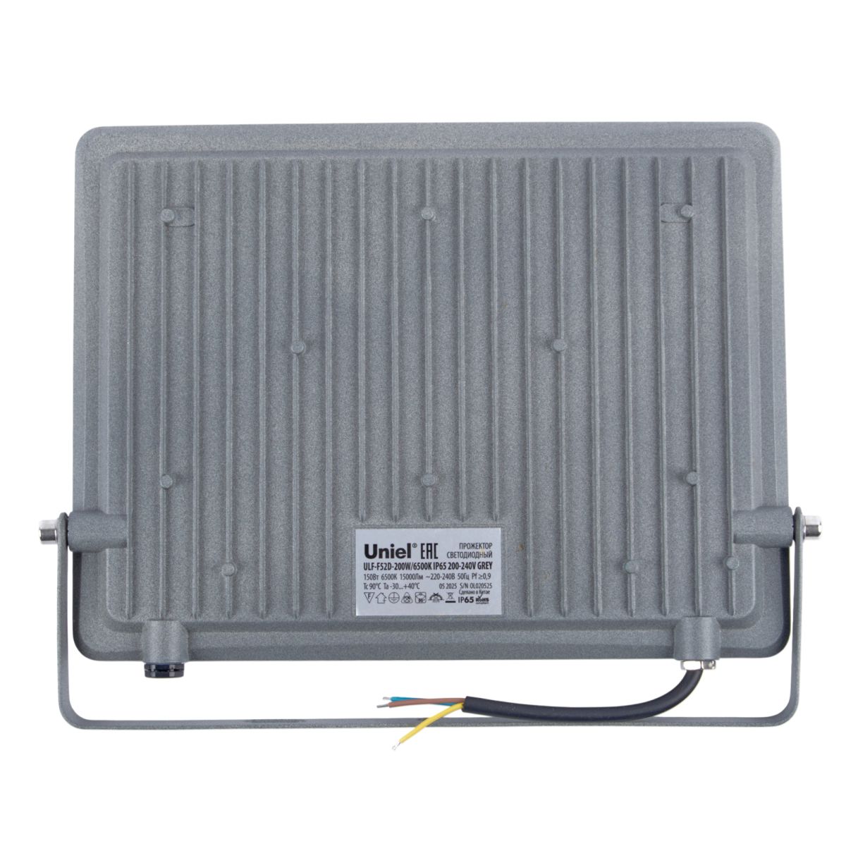 Прожектор Uniel ULF-F52D-200W/6500K IP65 200-240V GREY UL-00013060 в Санкт-Петербурге