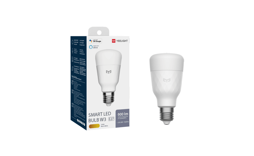 Умная светодиодная лампа Yeelight Smart LED Bulb W3(White) E27 8W 2700/6500K YLDP007 в Санкт-Петербурге