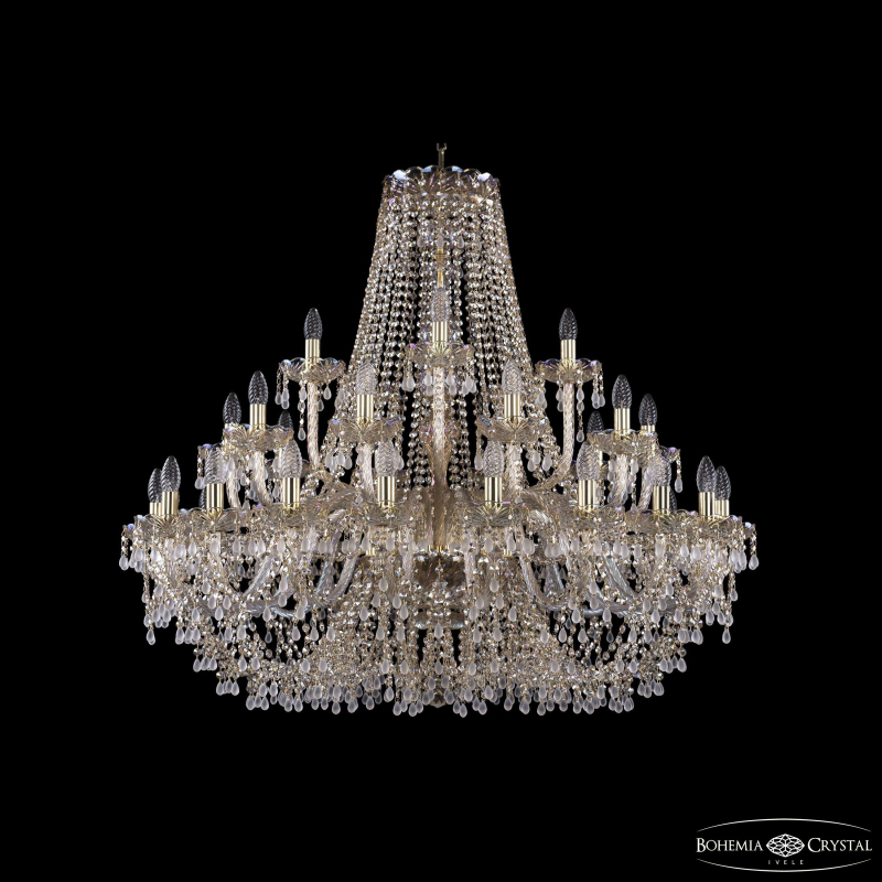 Подвесная люстра Bohemia Ivele Crystal 1410/20+10+5/400 G V0300 M801 в Санкт-Петербурге