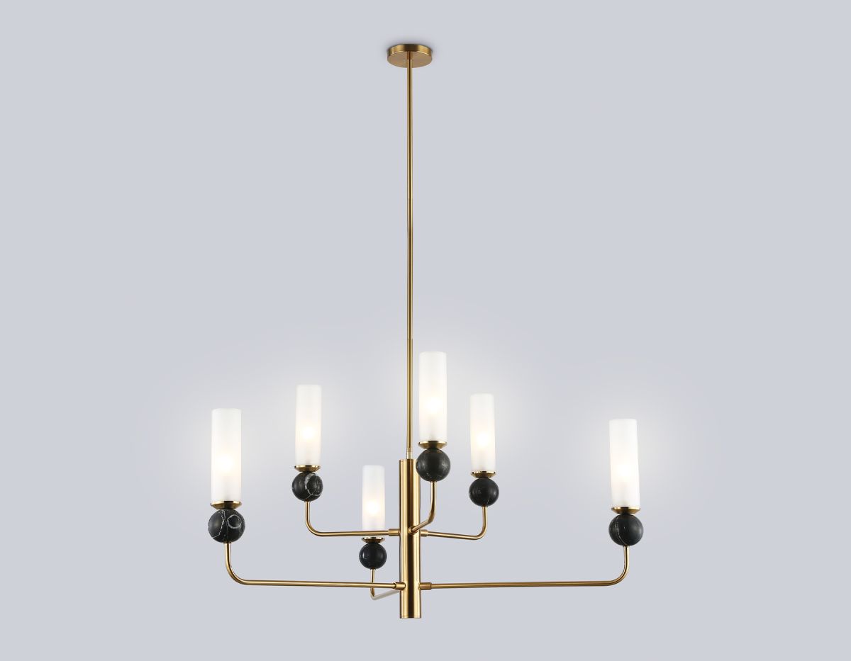 Люстра на штанге Ambrella Light High Light Ceramo Modern LH53263 в #REGION_NAME_DECLINE_PP#