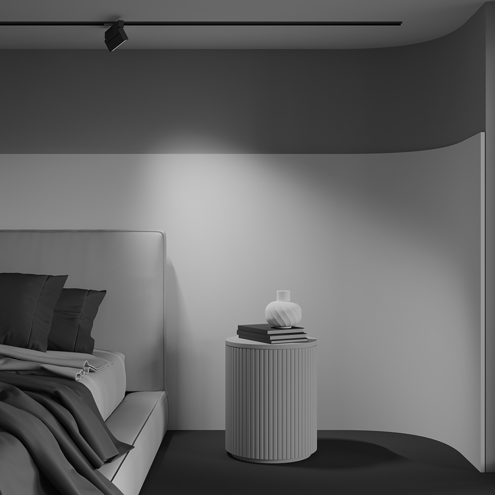 Трековый однофазный светильник Maytoni Points Rot TR224-1-12WCCT-M-B в Санкт-Петербурге