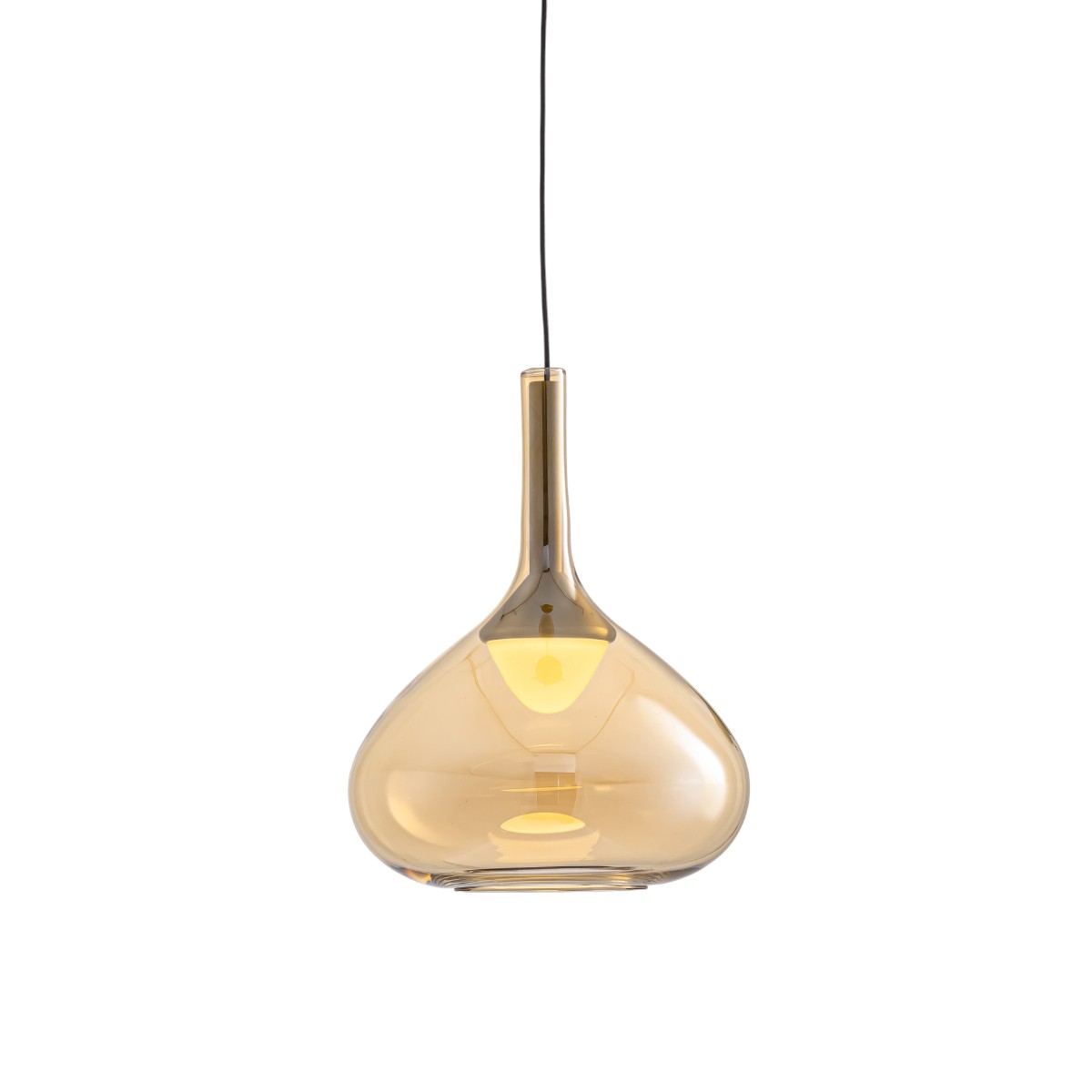 Подвесной светильник Delight Collection MD25001005-1A brass/amber в Санкт-Петербурге