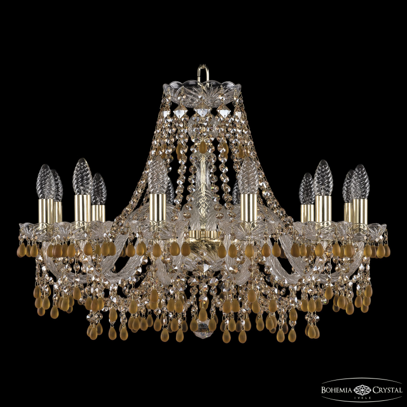 Подвесная люстра Bohemia Ivele Crystal 1410/12/240 G V1003 R721 в Санкт-Петербурге