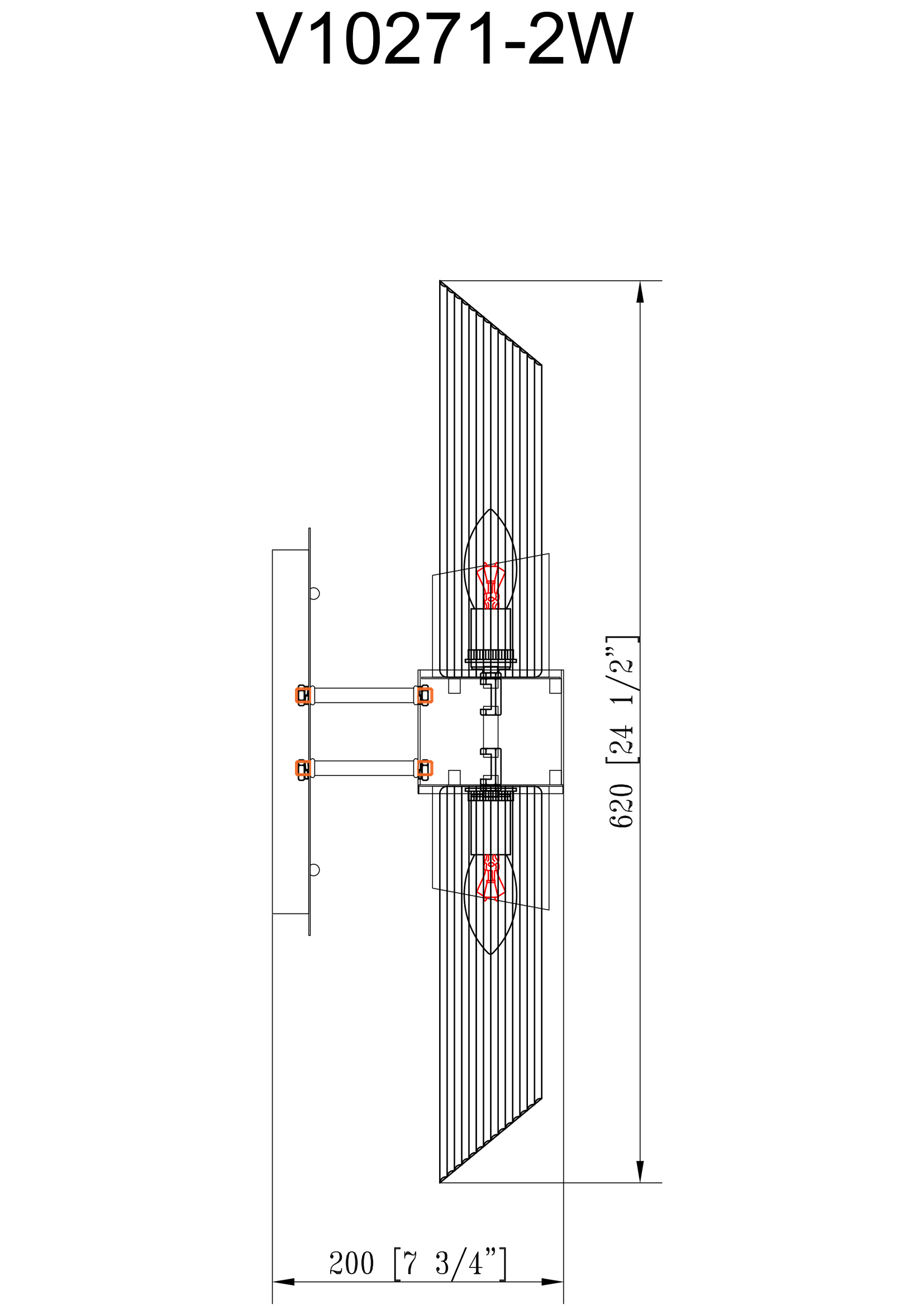 Бра Moderli Strict V10271-2W в Санкт-Петербурге