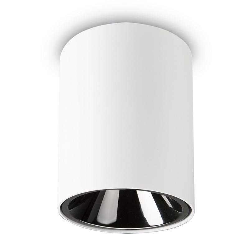 Потолочный светодиодный светильник Ideal Lux Nitro 15W Round Bianco 205977 в Санкт-Петербурге