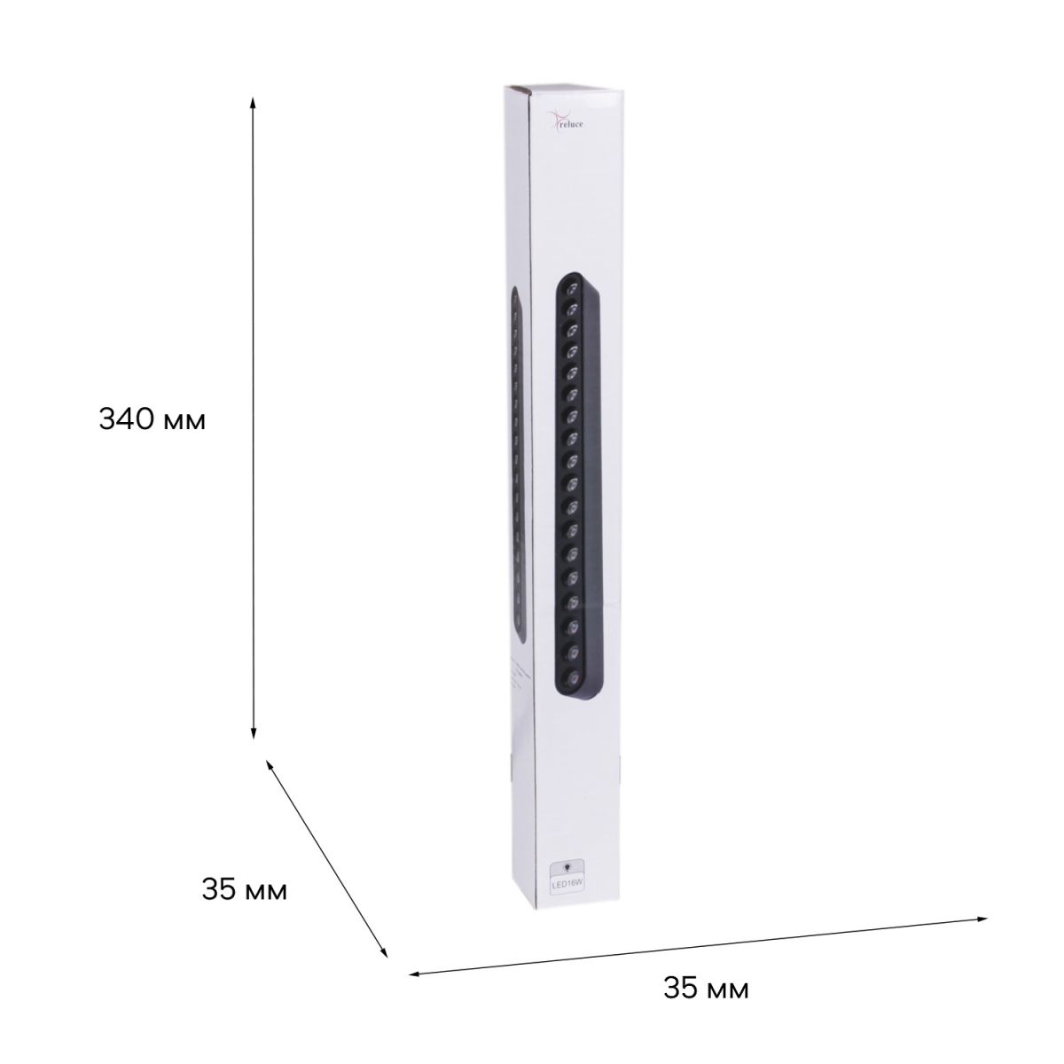 Трековый магнитный светильник (CCT+SMART) Reluce 13002-9.3-001UR magnetic LED16W BK CCT+SMART в Санкт-Петербурге