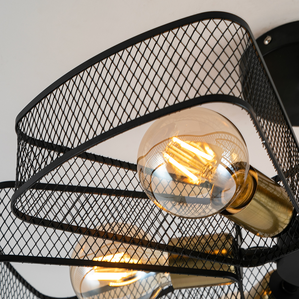 Люстра на штанге Arte Lamp Maasym A7044PL-6BK УЦ в #REGION_NAME_DECLINE_PP#