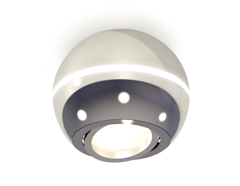 Накладной поворотный светильник с дополнительной подсветкой Ambrella Light Techno XS1104011 (C1104, N7003) в Санкт-Петербурге