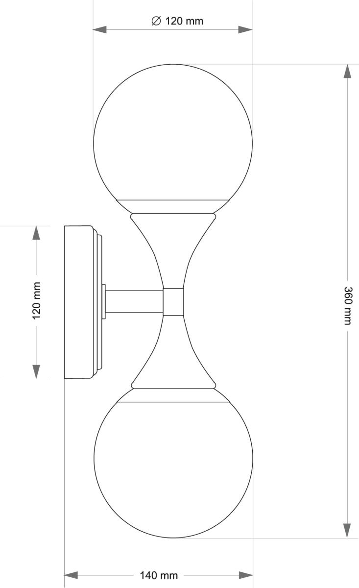 Бра Kutek Bari BAR-K-2 (Z) в Санкт-Петербурге