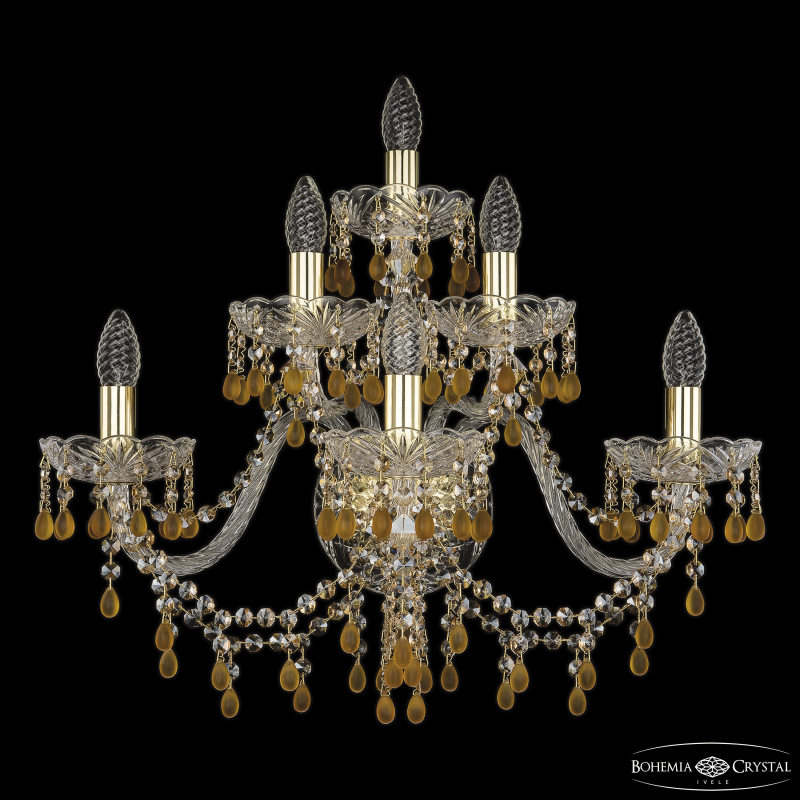 Бра Bohemia Ivele Crystal 1410B/3+2+1/240/XL G V1003 R721 в Санкт-Петербурге