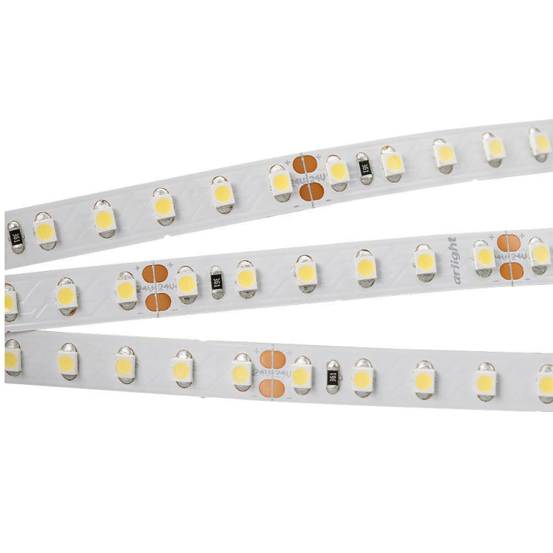 Светодиодная лента Arlight RT 2-5000 24V Warm2400 2x (3528, 600 LED, LUX) 018090(B) в Санкт-Петербурге