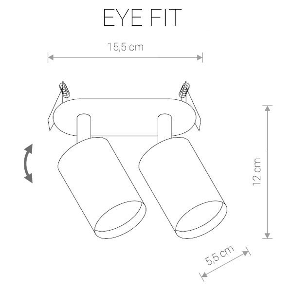 Спот Nowodvorski Eye Fit 9395 в Санкт-Петербурге