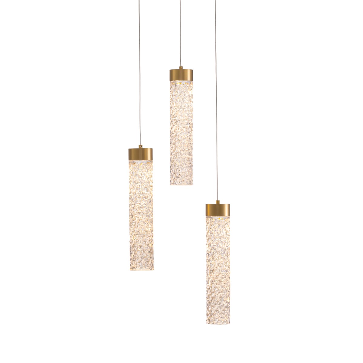 Подвесной светильник Delight Collection MD24030028-3A brass/clear в Санкт-Петербурге