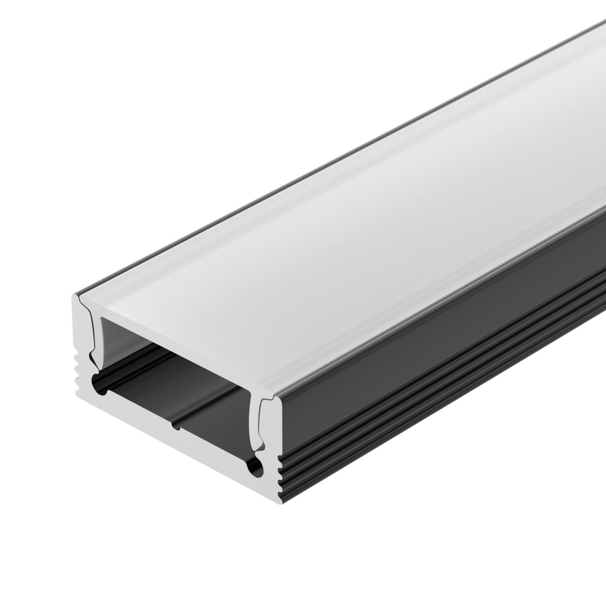 Профиль Arlight SL-SLIM-H7-2000 BLACK (BY) (Алюминий) 061377 в Санкт-Петербурге