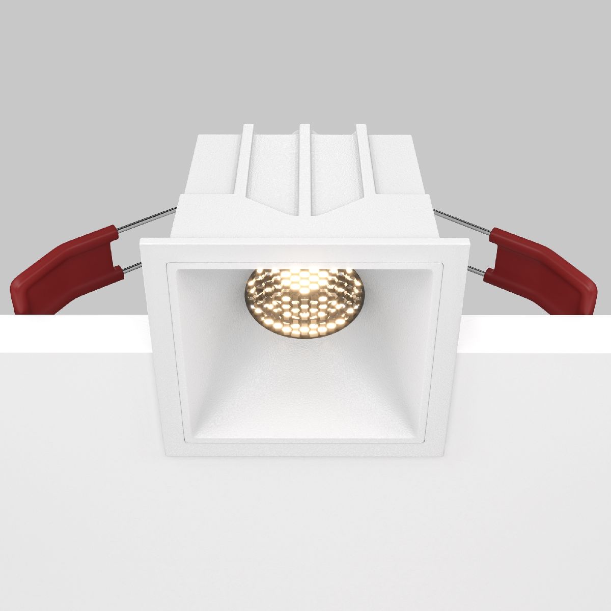 Встраиваемый светильник Maytoni Technical Alfa LED DL043-01-10W3K-SQ-W в Санкт-Петербурге