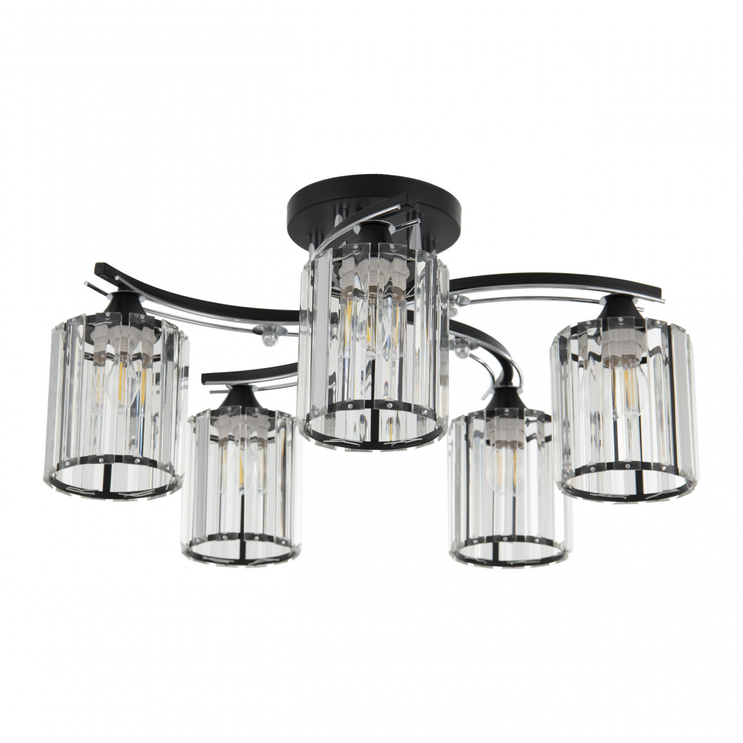Потолочная люстра Arte Milano Amalfi 327103/5 BK+CR в Санкт-Петербурге