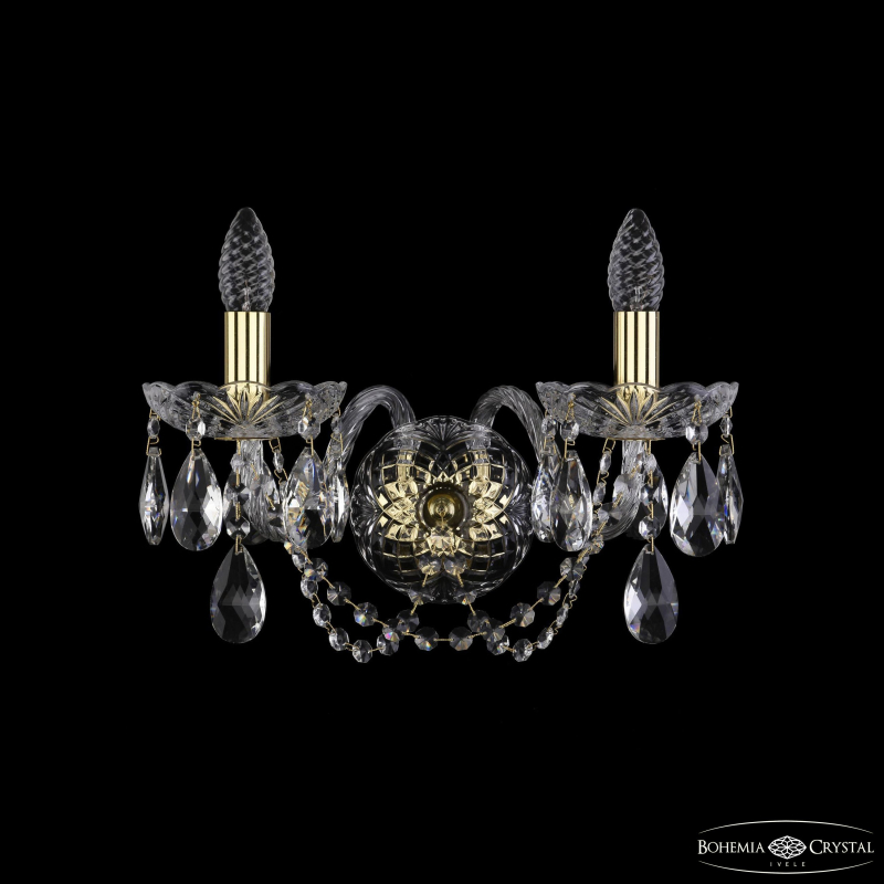 Бра Bohemia Ivele Crystal 1402B/2/160/XL G в Санкт-Петербурге