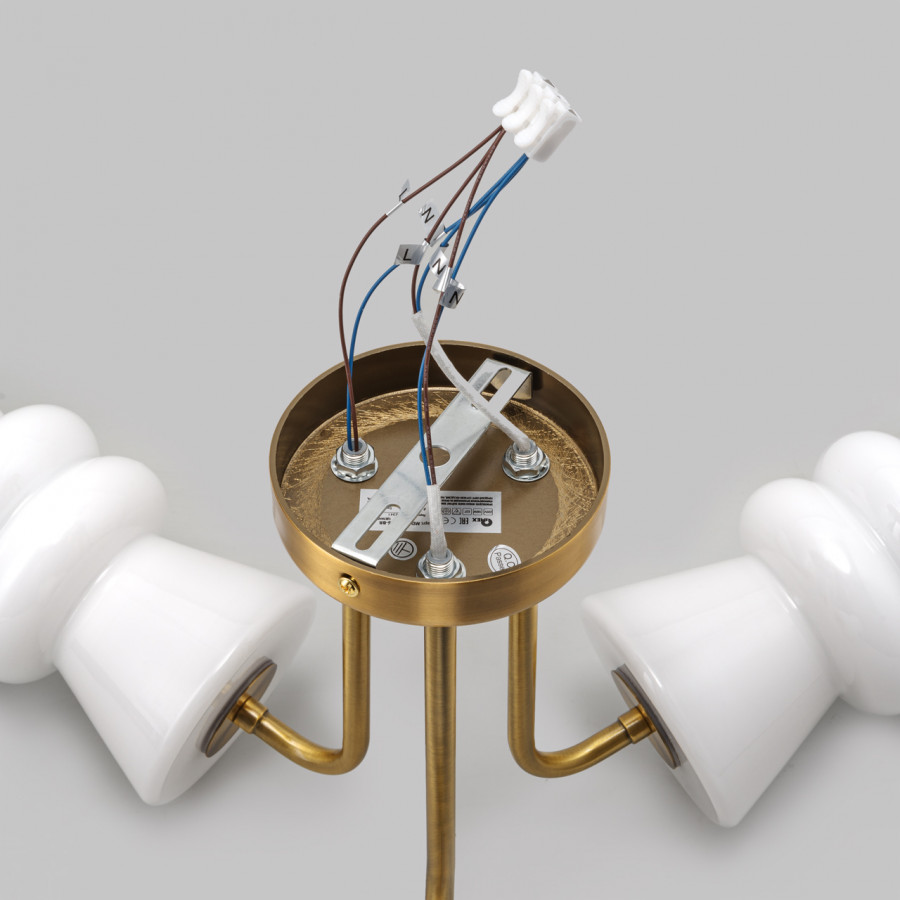 Потолочная люстра IMEX Bloom MD.9345-3-S-BR в #REGION_NAME_DECLINE_PP#