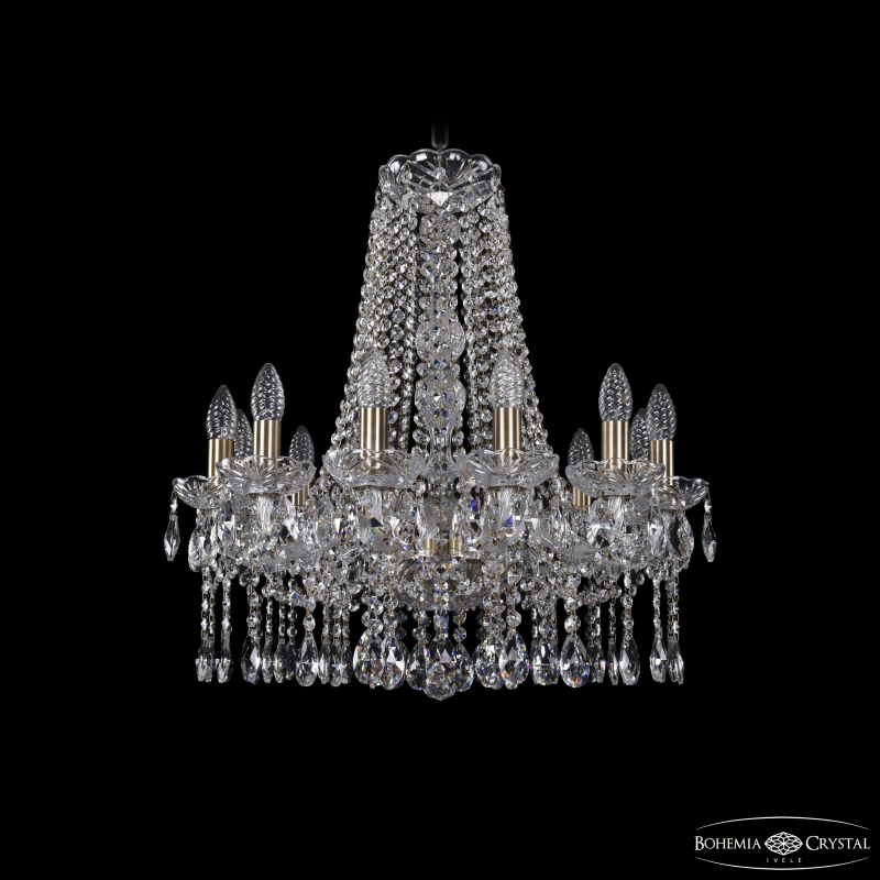 Подвесная люстра Bohemia Ivele Crystal 1413/12/200/h-60 Pa в Санкт-Петербурге