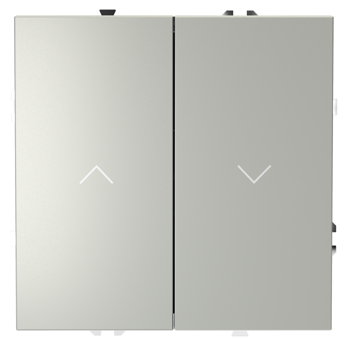 Выключатель встраиваемый Voltum S70 для жалюзи 10А, (сталь) VLS020705 в #REGION_NAME_DECLINE_PP#