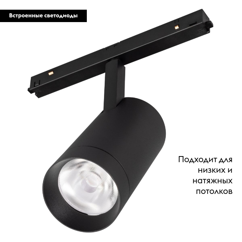 Трековый трехфазный светильник Arlight MAG-FLEX-SPOT-R65-20W Day4000 BK, 24 deg, 48V 037707 в Санкт-Петербурге