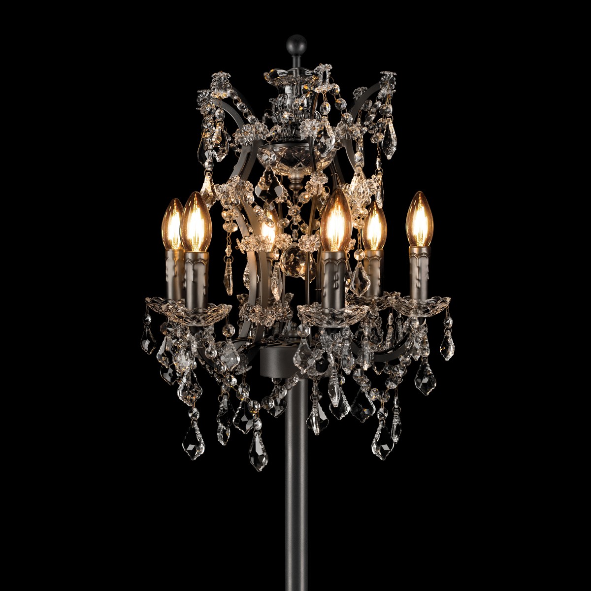 Торшер Loft IT Vaille Crystal 10450F в Санкт-Петербурге