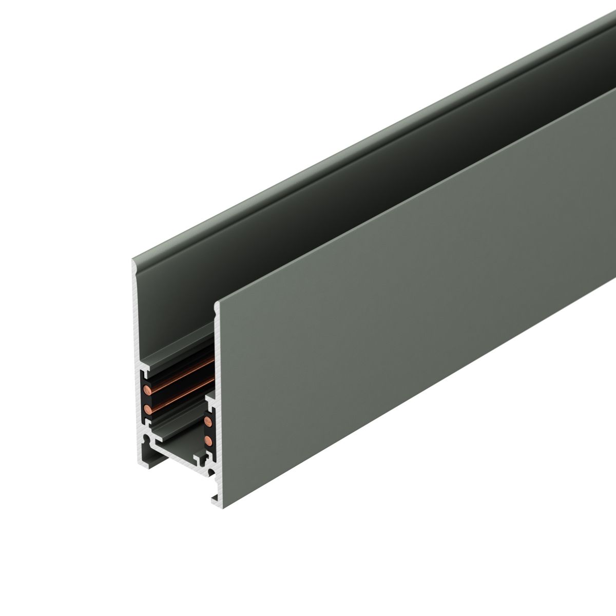 Шинопровод магнитный накладной Arlight MAG-ORIENT-COLOR-TRACK-2652-2000 (RAL7009) (IP20 Металл) 065748 в Санкт-Петербурге