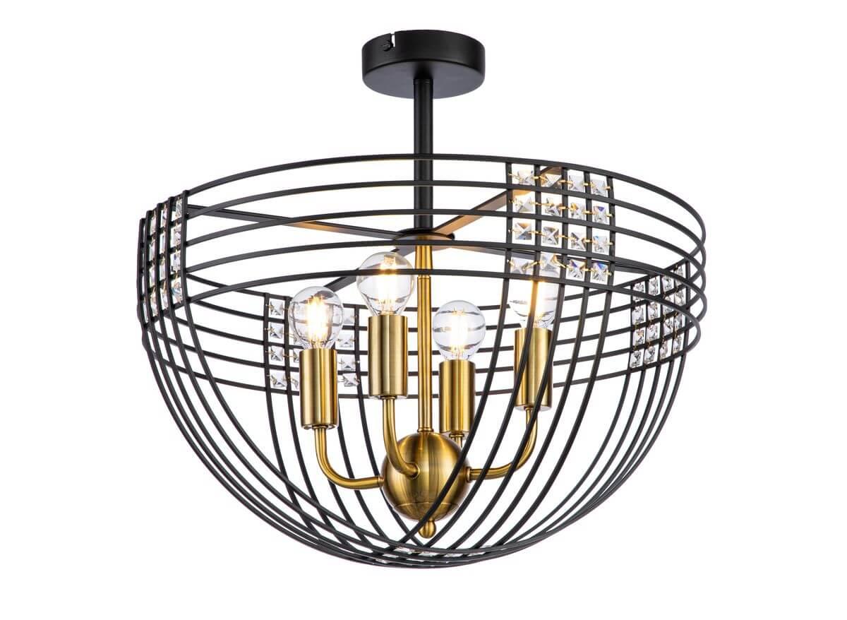 Потолочная люстра Indigo Fresco 10001/4C Black V000104 в #REGION_NAME_DECLINE_PP#