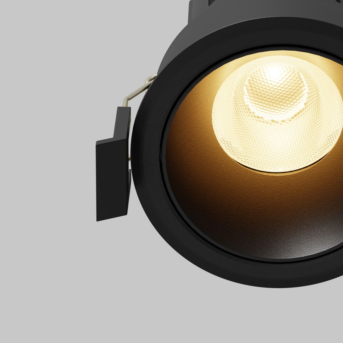 Встраиваемый светильник Maytoni Dip DL115-10W-2.7K-B в #REGION_NAME_DECLINE_PP#