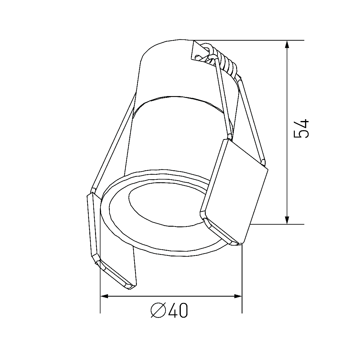 Встраиваемый светильник Designled Hidden DL-A004-3-WH-NW 023065 в Санкт-Петербурге