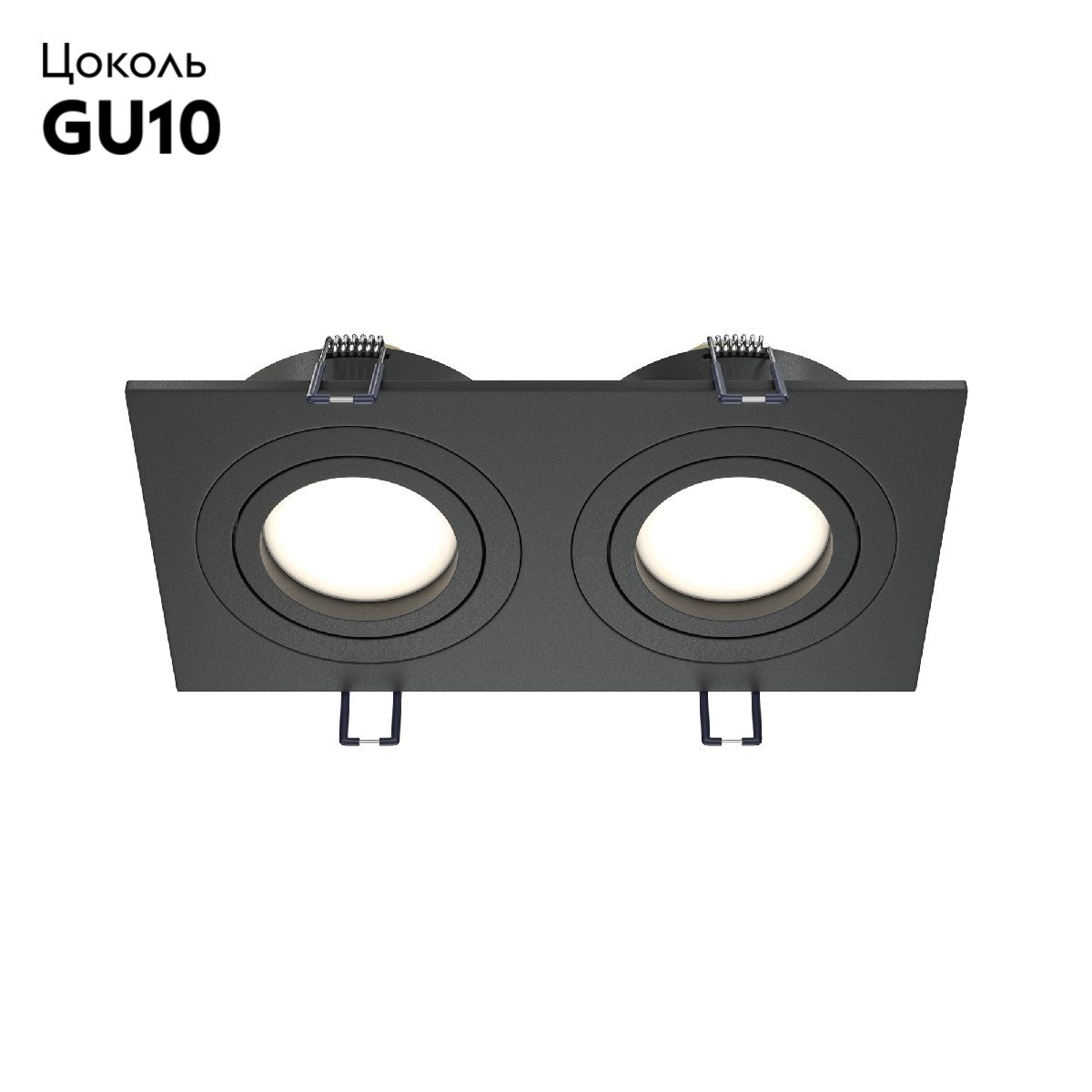 Встраиваемый светильник Maytoni Atom DL024-2-02B в #REGION_NAME_DECLINE_PP#